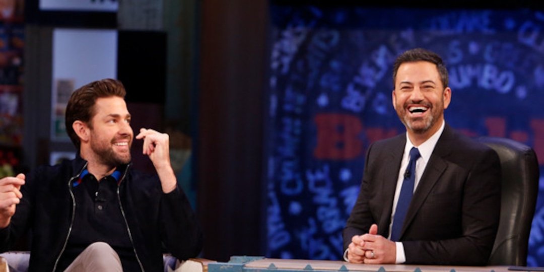 Lol John Krasinski Jimmy Kimmel Continue Their Epic Prank War E Online Ap